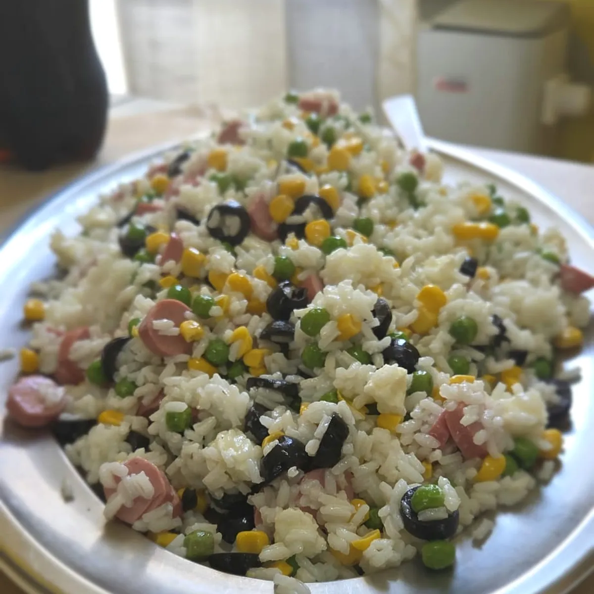 Buffet conviviale allestito alla Scaletta